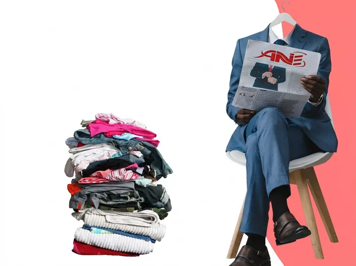 Freshly folded laundry prepared for return