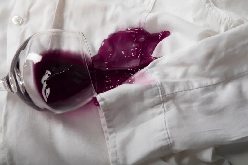 Clothing treated with advanced stain-removal methods