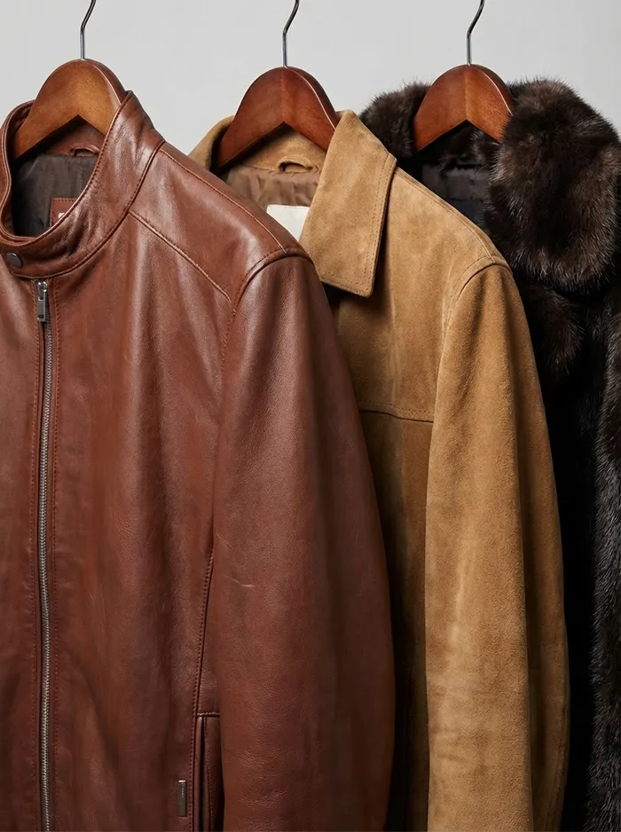 Suede, Leather & Furs